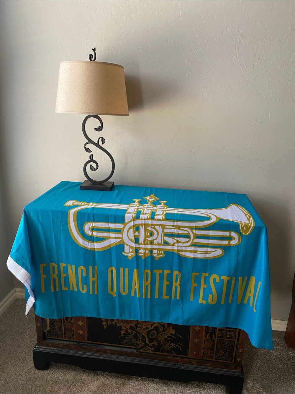 New Orleans French Quarter Festival full-sized flag